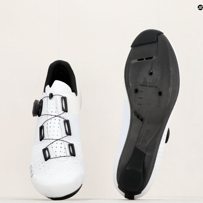 Men's road shoes Fizik Tempo Overcurve R4 white and black TPR4OXR1K2010 16
