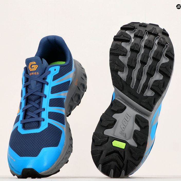 Men's running shoes Inov-8 Trailfly Ultra G300 Max blue 000977-BLGYNE 11