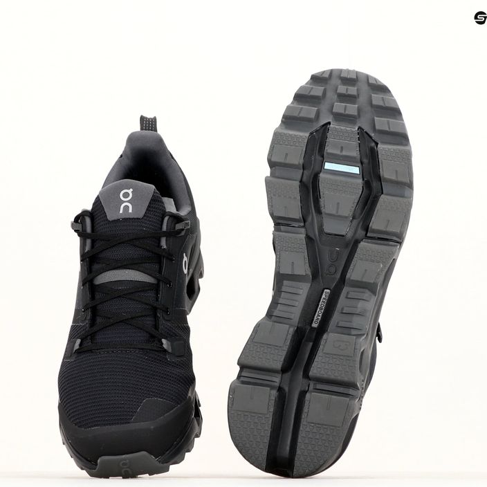 Men's trekking boots On Cloudwander Waterproof black/eclipse 7398606 12