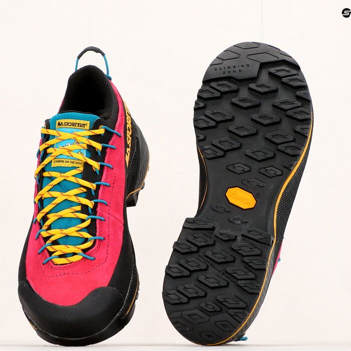 Women's trekking shoes LaSportiva TX4 R black/red 37A410108 13