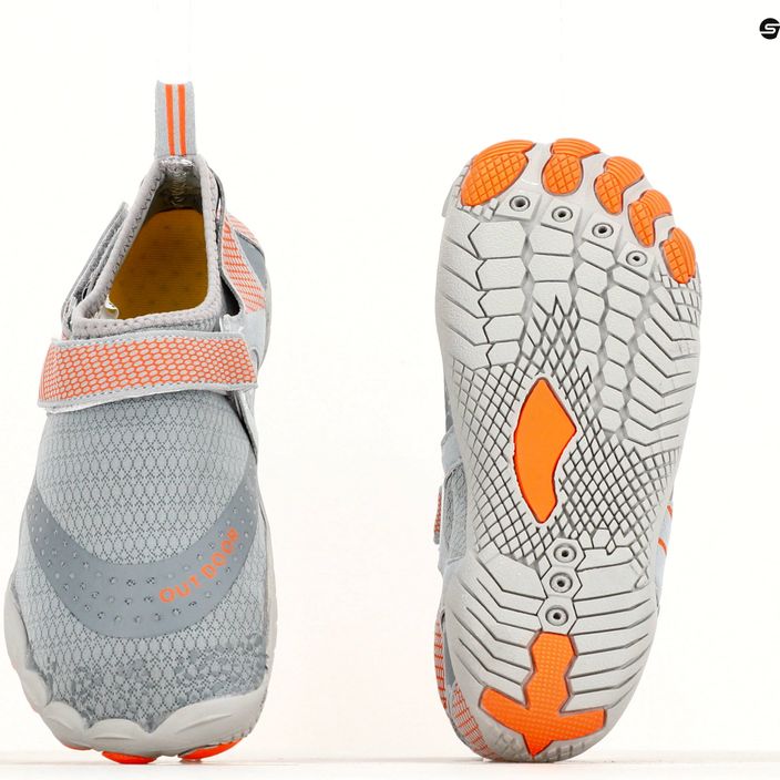 AQUASTIC Aqua grey water shoes WS083 14