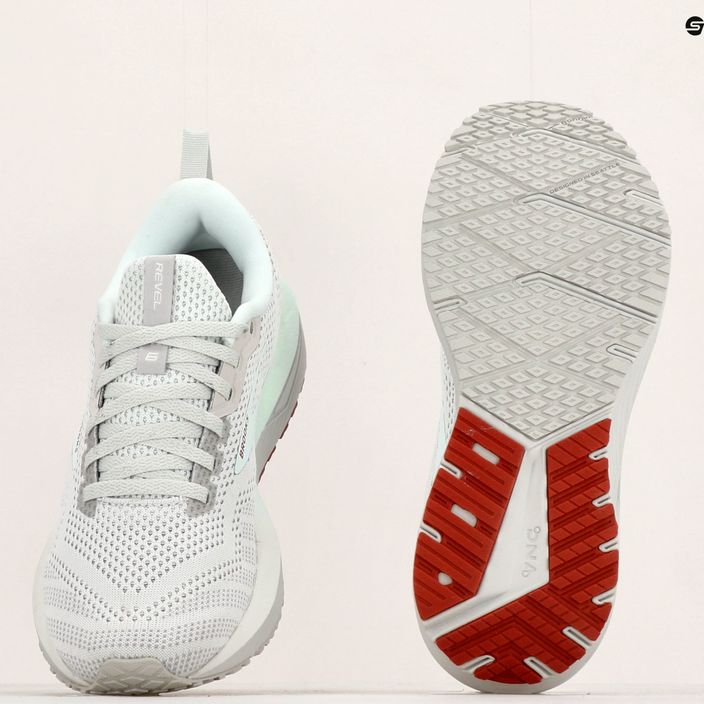 Women's running shoes Brooks Revel 6 grey 1203861B459 11