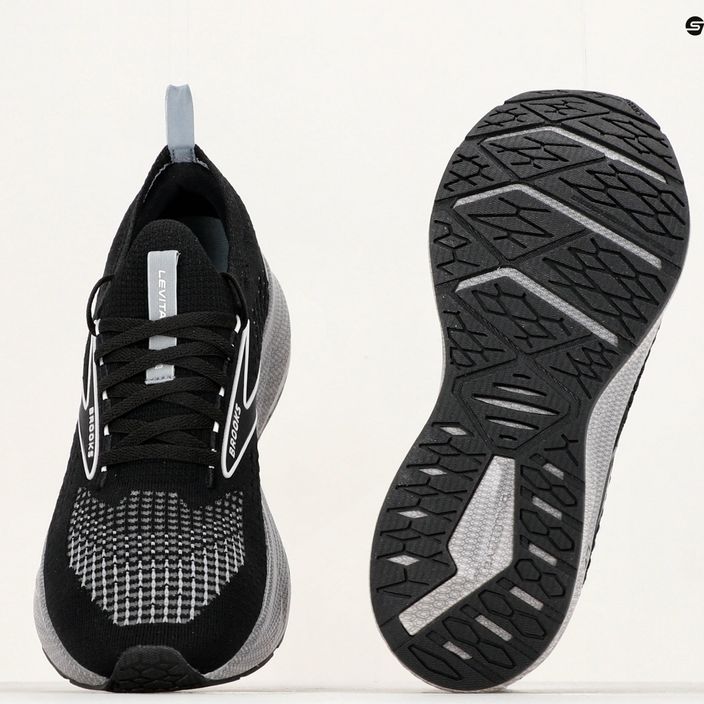 Brooks Levitate StealthFit 6 men's running shoes black 1103971D046 17