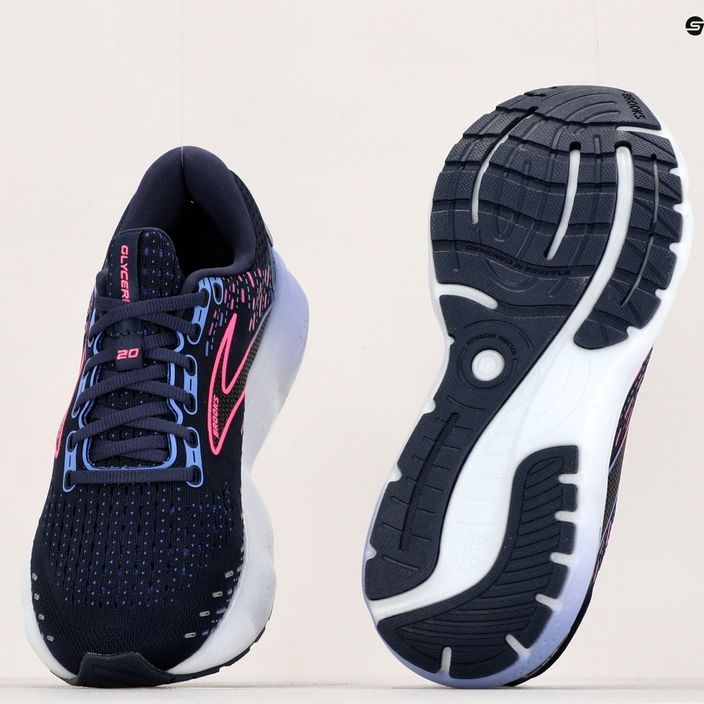 Women's running shoes Brooks Glycerin 20 navy blue 1203691B460 13