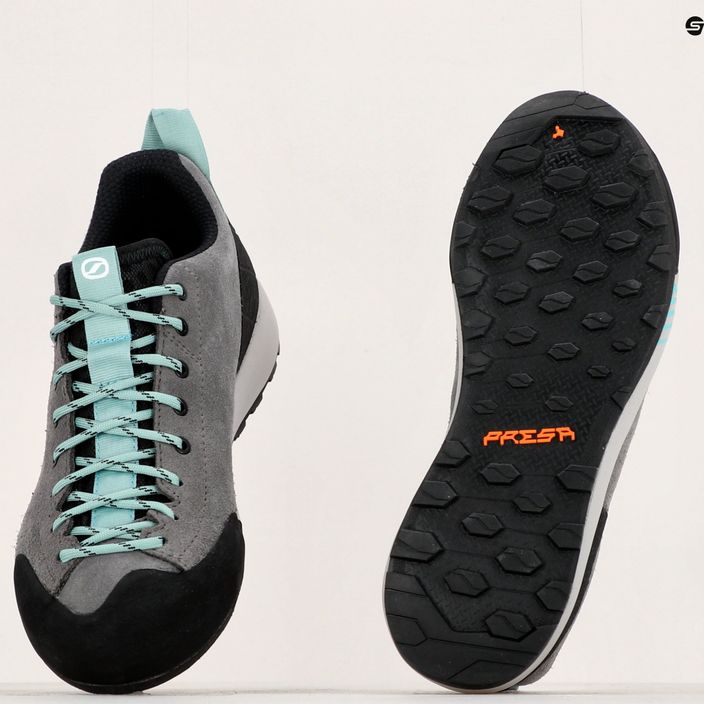 Women's trekking boots SCARPA Gecko grey-black 72602 18