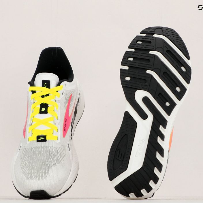 Brooks Launch GTS 9 women's running shoes white 1203741B148 13