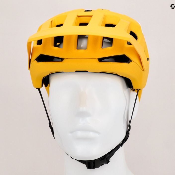 Bicycle helmet POC Kortal Race MIPS aventurine yellow matt 7
