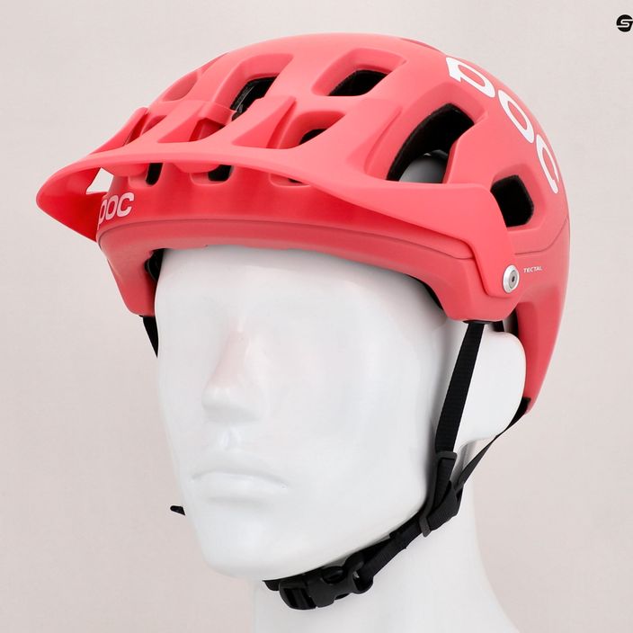 Bicycle helmet POC Tectal ammolite coral matt 7