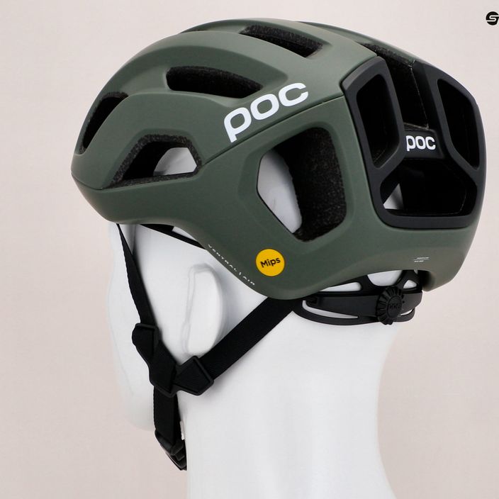 Bicycle helmet POC Ventral Air MIPS epidote green matt 8
