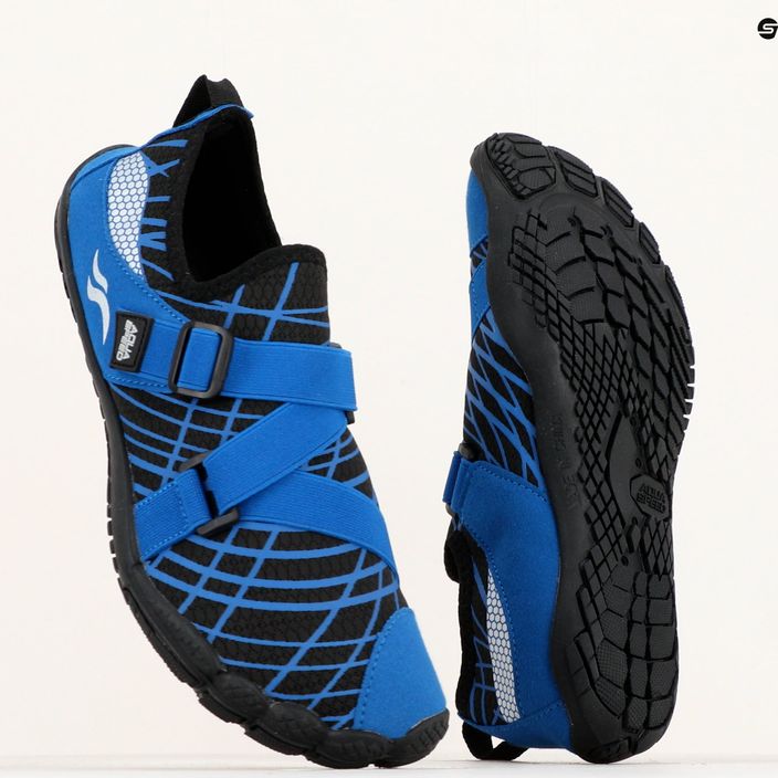 AQUA-SPEED Tortuga blue/black water shoes 635 16