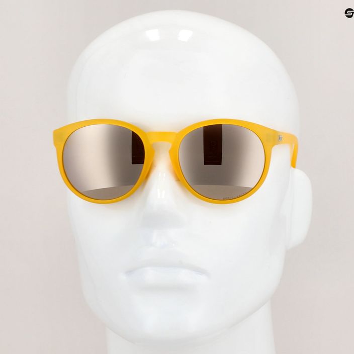 Sunglasses POC Know aventurine yellow translucent/clarity road silver 10