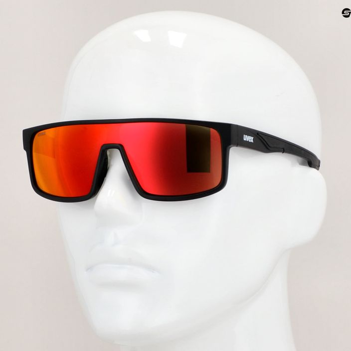 UVEX sunglasses LGL 51 black matt/mirror red 53/3/025/2213 11