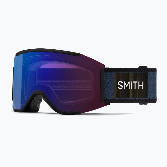 Smith Squad S black/chromapop photochromic rose flash ski goggles M00764 6