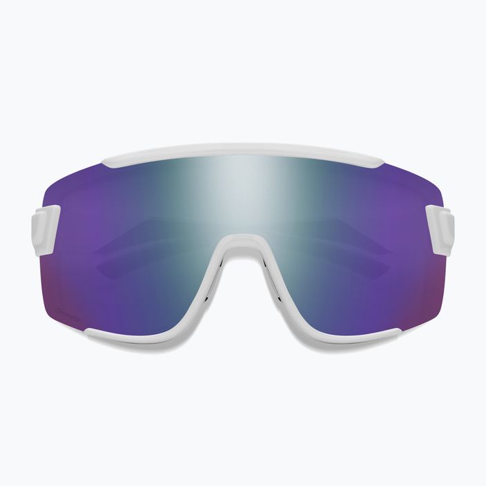 Smith Wildcat white/chromapop violet mirror sunglasses 2