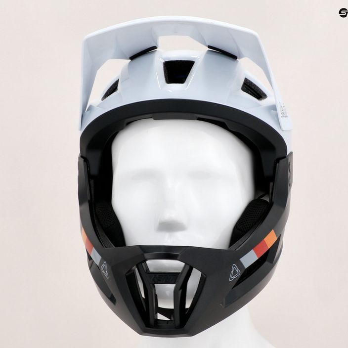 Leatt MTB Enduro 2.0 bike helmet V23 white and black 1023014952 10