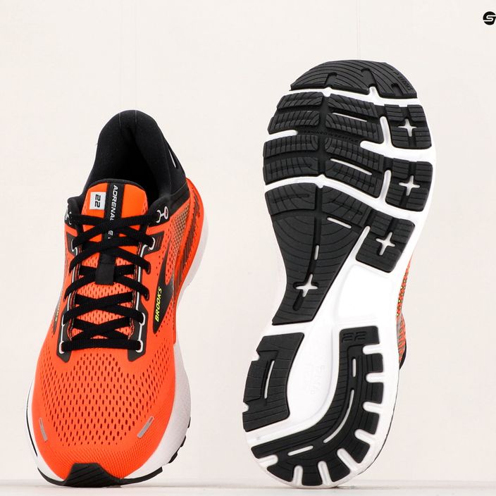 Men's running shoes Brooks Adrenaline GTS 22 orange 1103661D846 17