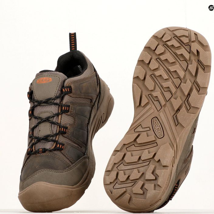 KEEN Circadia WP men's trekking boots brown 1027259 12