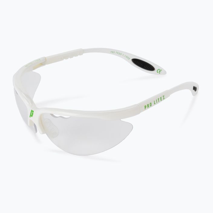 Squash goggles Prince Pro Lite white 6S822010 3