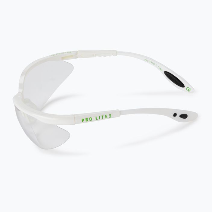 Squash goggles Prince Pro Lite white 6S822010 4
