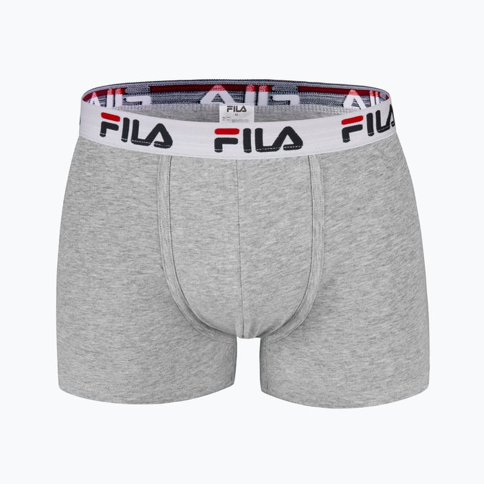 Men's boxer shorts FILA FU5016 grey 4