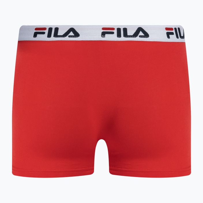 Men's boxer shorts FILA FU5016/2 red 3