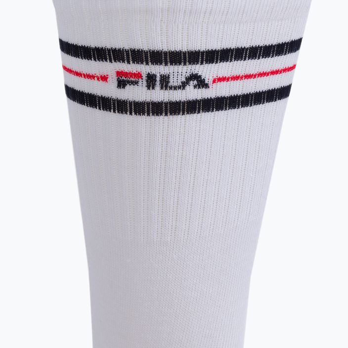 Tennis socks FILA F9092 white 3