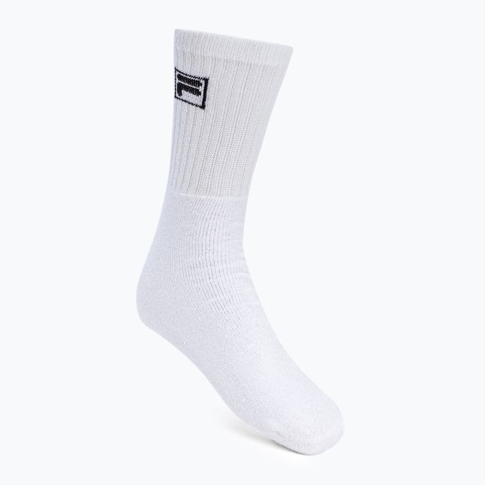 Men's tennis socks FILA F9000 white 2