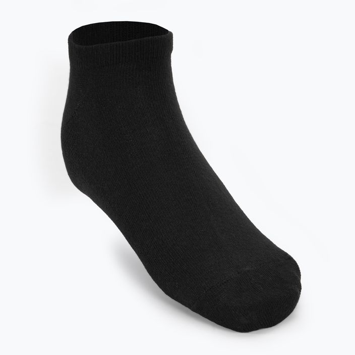 FILA Unisex Invisble Plain 3 Pack socks black 2