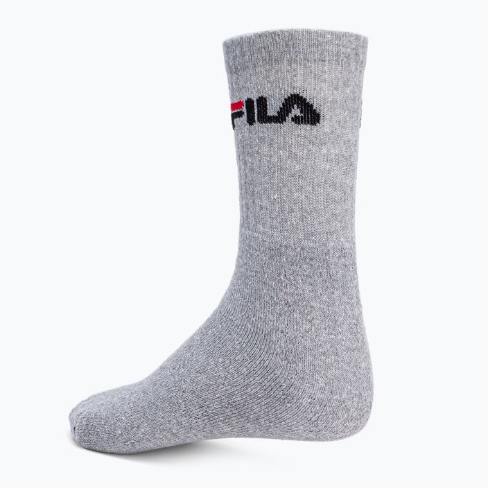 Tennis socks FILA F9505 grey 3
