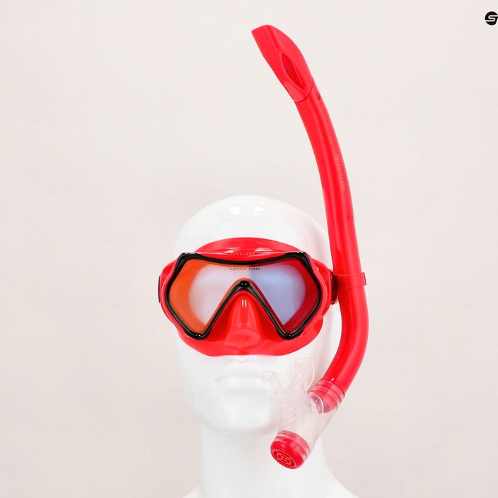 Aqualung Hero children's snorkel kit red SV1160675SM 15