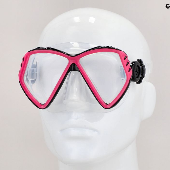 Aqualung Cub transparent/pink children's diving mask MS5540002 8