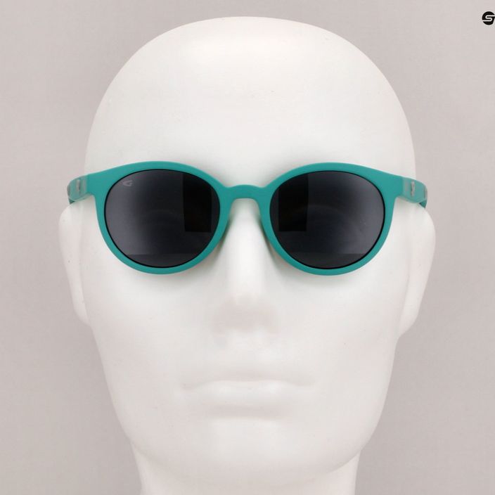 GOG Margo junior matt turquoise / grey / smoke E968-3P children's sunglasses 10