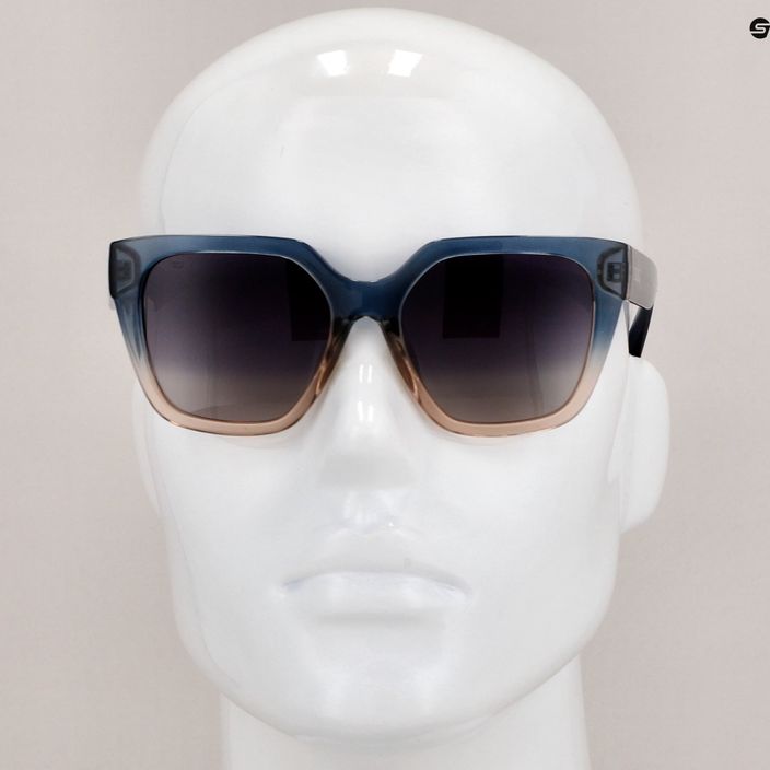 Women's GOG Hazel fashion cristal grey / brown / gradient smoke sunglasses E808-2P 10