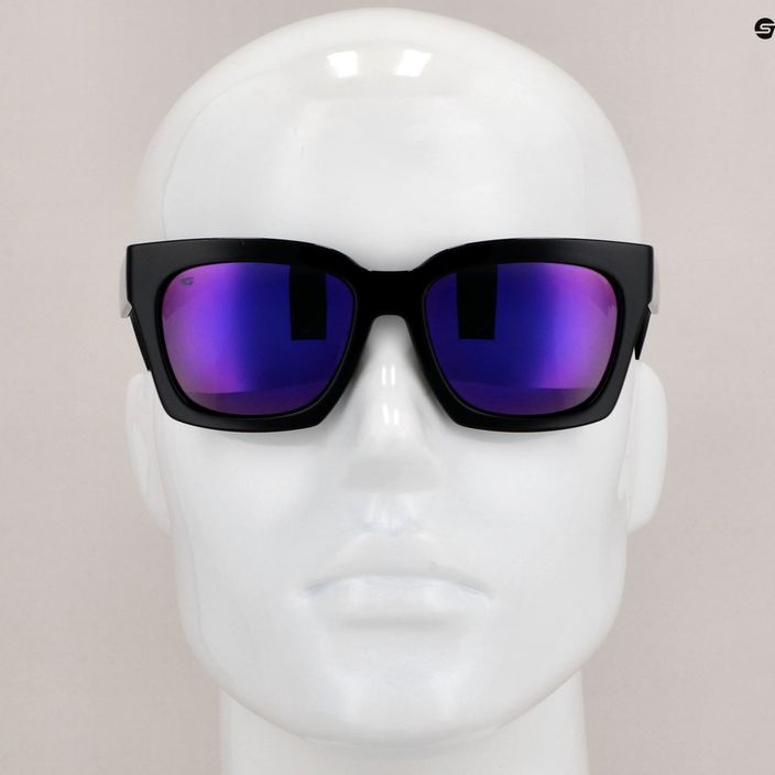 GOG Emily fashion black / polychromatic purple women's sunglasses E725-1P 10