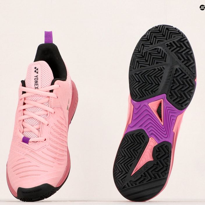 Women's tennis shoes Yonex Sonicage 3 pink STFSON32PB40 17