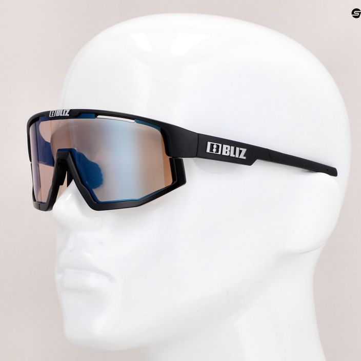 Bliz Vision Nano Optics Photochromic matt black/brown blue multi 52101-13P cycling glasses 11