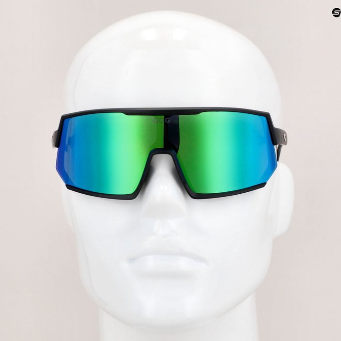 GOG cycling glasses Zeus matt black/polychromatic green E511-3P 10