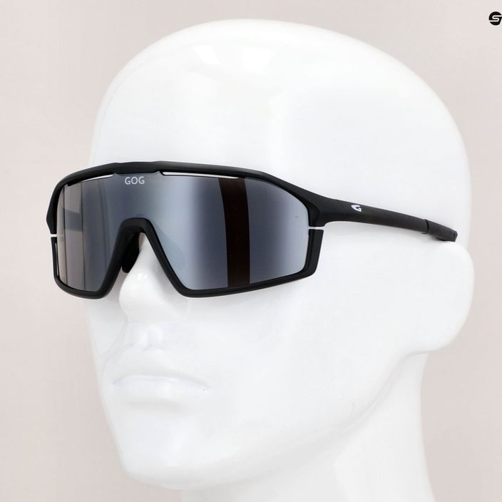 GOG cycling glasses Odyss matt black/flash mirror E605-1 8