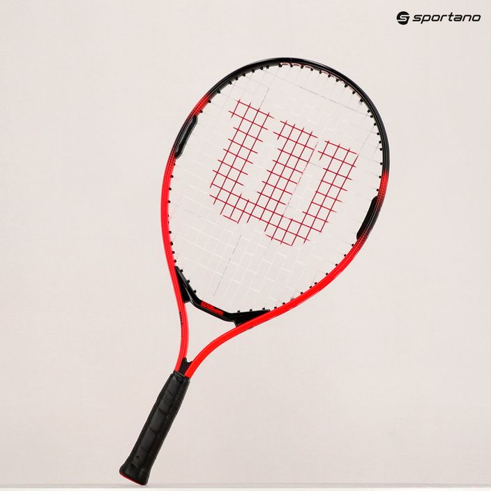 Wilson Pro Staff Precision 21 red/black children's tennis racket WR118110H 16