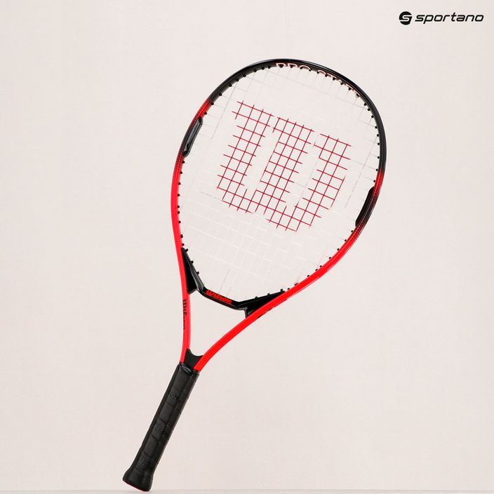 Wilson Pro Staff Precision 23 red/black children's tennis racket WR118010H 14