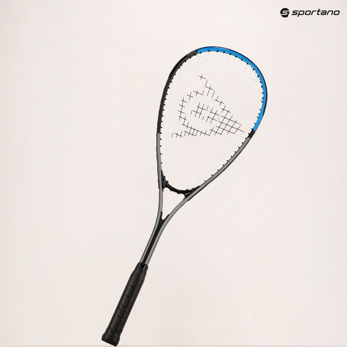 Dunlop Sonic Core Lite Ti squash racket black and blue 10