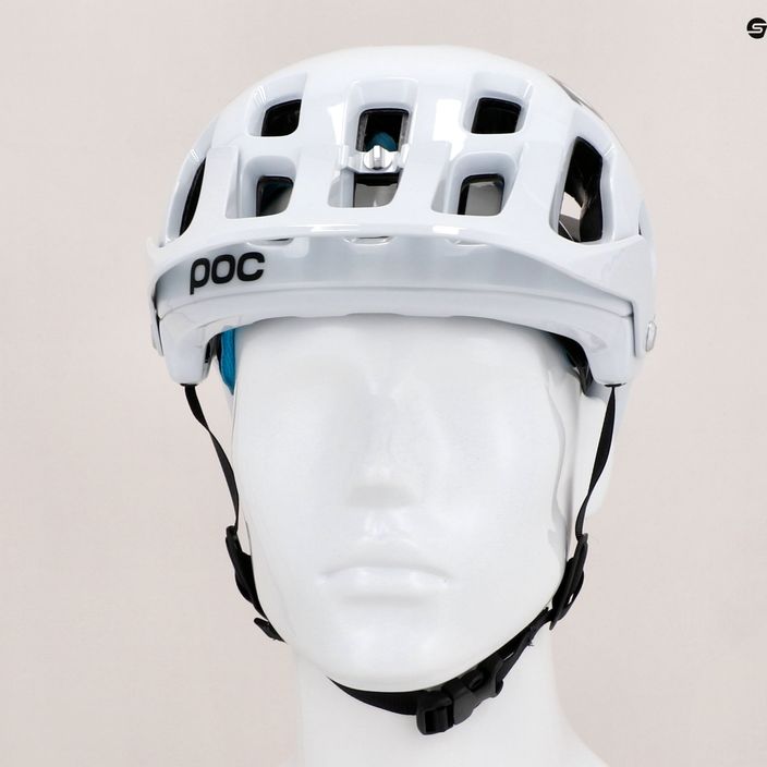 Bicycle helmet POC Tectal Race SPIN hydrogen white/uranium black 10