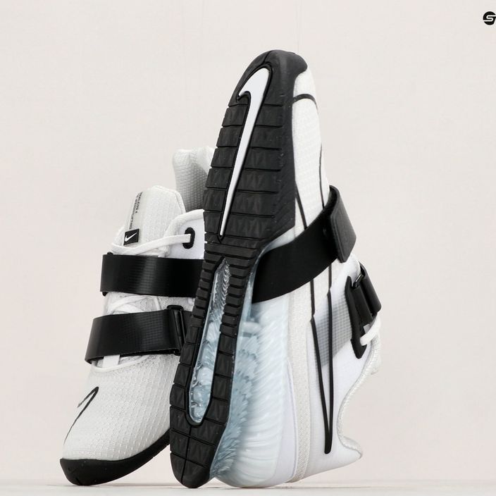 Nike Romaleos 4 white/black weightlifting shoes 16