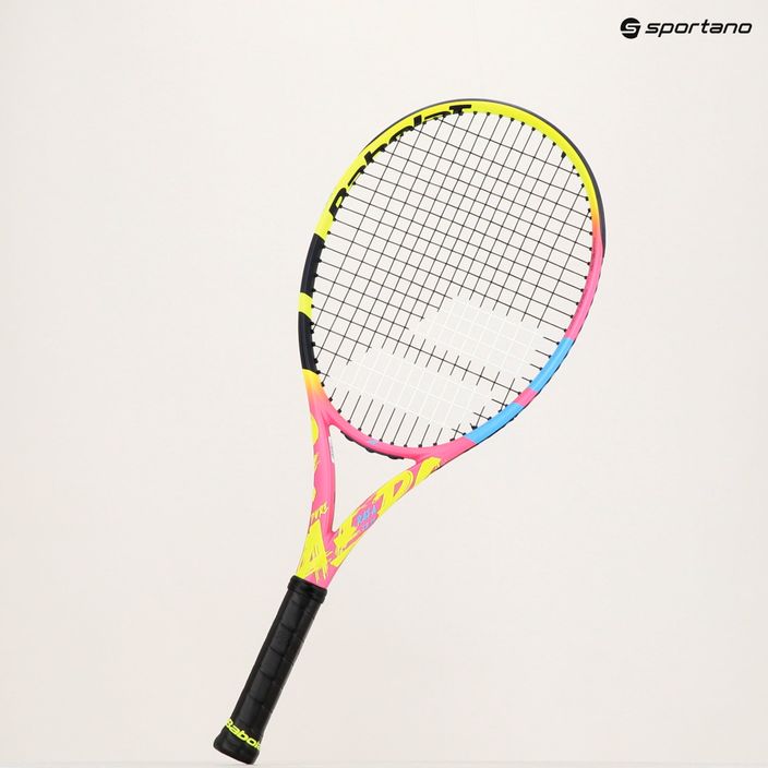 Babolat Pure Aero Rafa 2gen children's tennis racket yellow-pink 140469 9