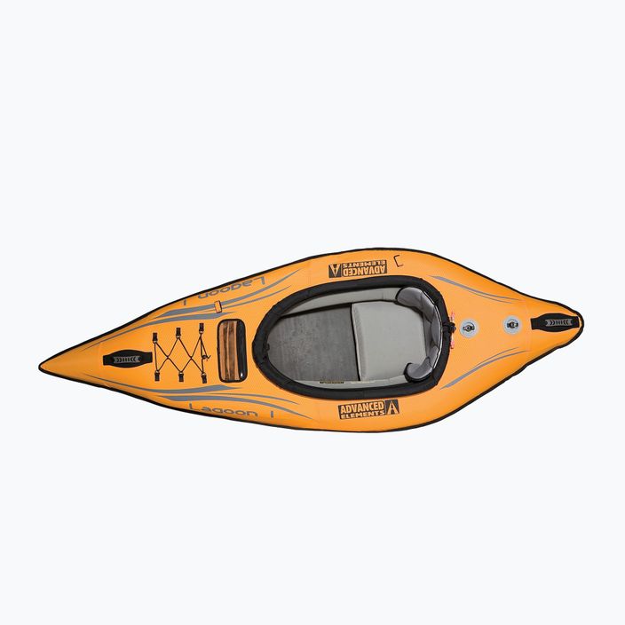 Advanced Elements Lagoon 1 TM orange AE1031-O inflatable 1-person kayak 2