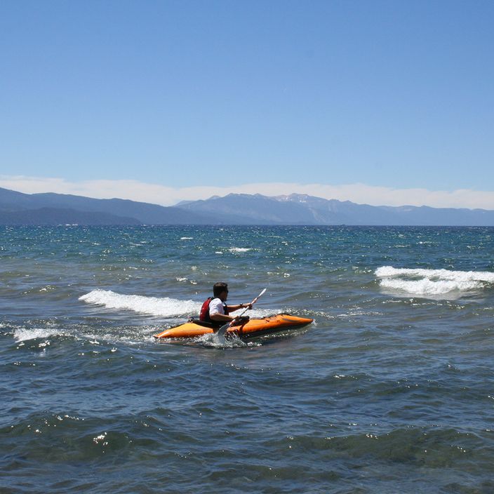 Advanced Elements Lagoon 1 TM orange AE1031-O inflatable 1-person kayak 5