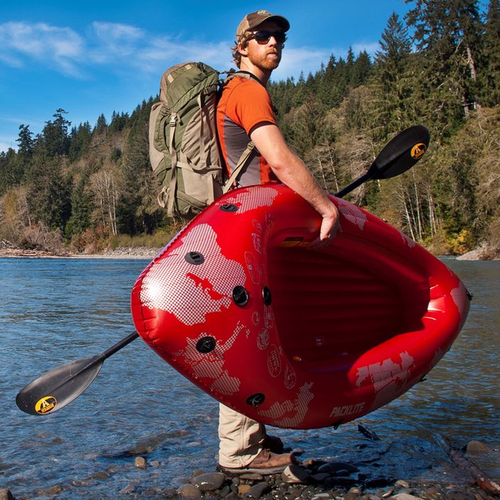 Advanced Elements PackLite red AE3021-R 1-person inflatable kayak 4