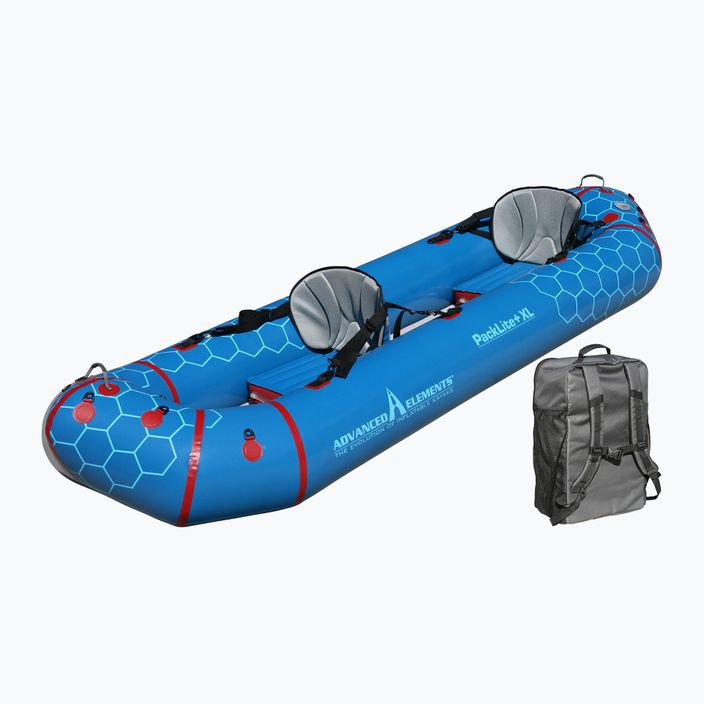 Advanced Elements Packlite+ XL 2-person pontoon PackRaft blue AE3038