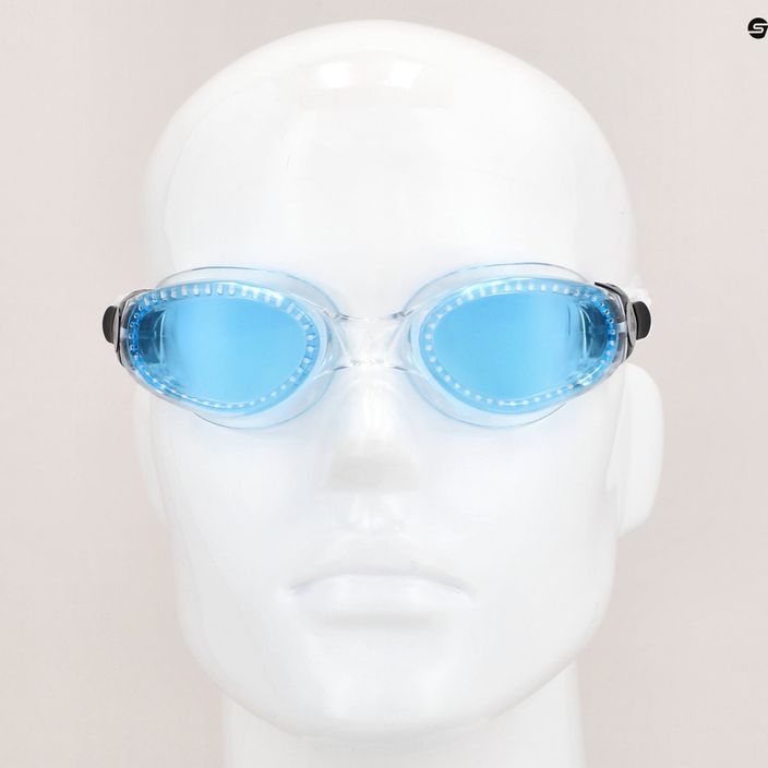 Aquasphere Kaiman transparent/transparent/blue swimming goggles EP30000LB 7