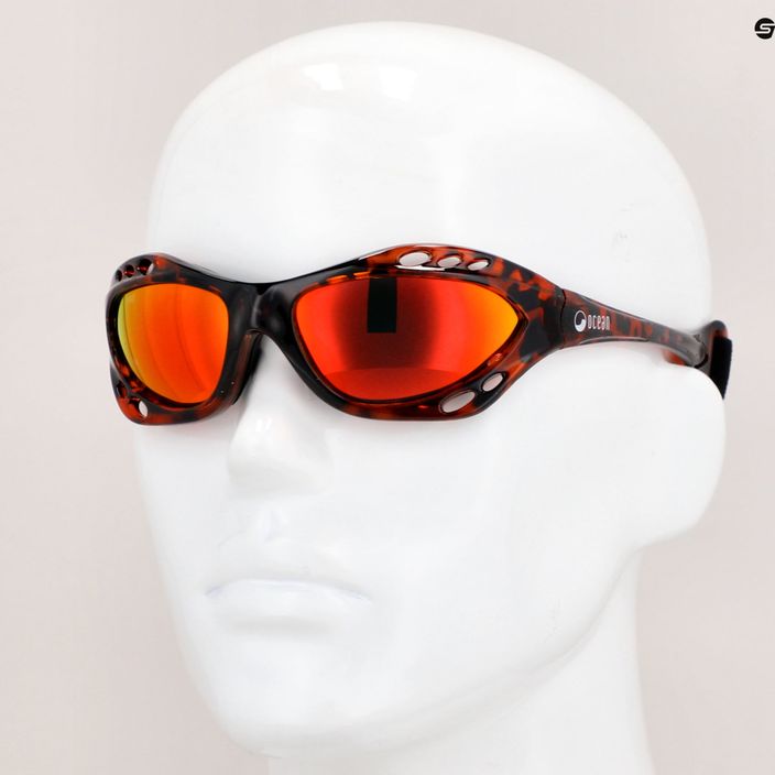 Ocean Sunglasses Cumbuco demi brown/revo red 15001.2 7